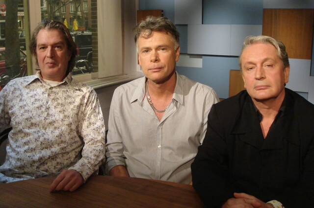 Jan Dries Groenendijk, Ton van der Lee en Wim Brands Jan Dries Groenendijk, Ton van der Lee en Wim Brands