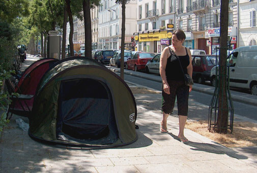 Tent in Parijs Tent in Parijs